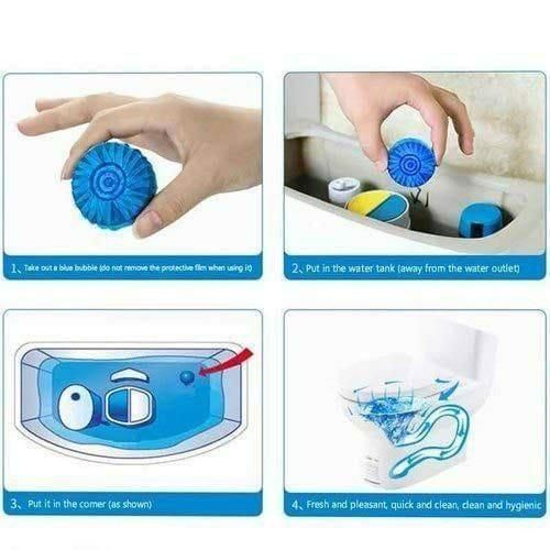 Blue Flush Power Tablets